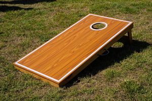 Cornhole Outdoor Wooden Bean Bag Toss Corn Hole Led Lights Board Golf Chipping <span class=keywords><strong>Game</strong></span> Set - Product Image 5