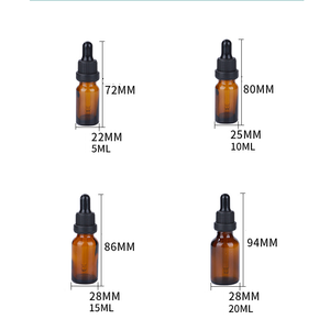 Envase de Cosméticos de Lujo Eric, Cuadrado, 15 ml, 30 ml, 50 ml, Gotero de Vidrio para Aceites Esenciales, Botella para Suero Oud - Product Image 6