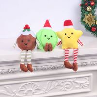 Peluche elfe de Noël personnalisée OEM ODM Vente en gros d'usine Peluche elfe jouet fille garçon avec de longues jambes pour la décoration de Noël
