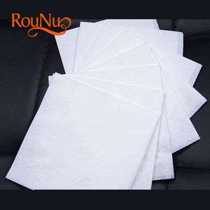2ply respetuoso del medio ambiente Virgen Blanca pulpa de madera servilletas de papel - Product Image 6