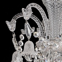 Lustres suspendus en cristal pour la décoration de restaurants et de mariages, lustres d'hôtel, grand lustre LED, lustre de luxe