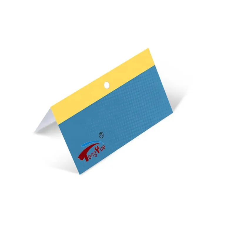 Header Cards Wholesale Custom Recycled Folded Display Card Bag Toppers Product Packaging Insert Paper Header Card