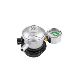 CE onaylı İspanya İrlanda 35mm hızlı çift kademeli Jumbo propan LPG çinko alaşımlı gaz regülatörü için gaz silindiri - Product Image 1