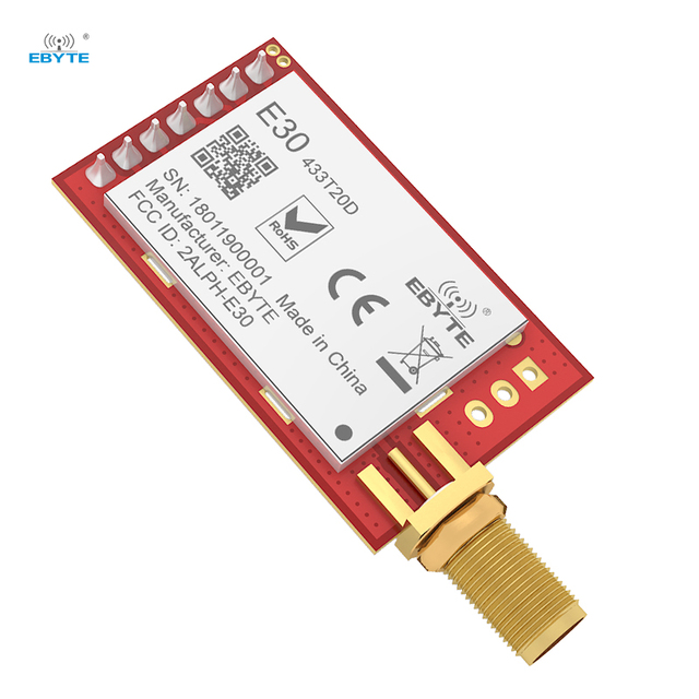Ebyte E30-433T20D SI4438 10mW UART Rf Wireless Receiver Module 433MHz