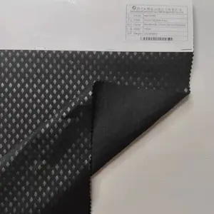 Soft 68% Rayon 27% Nylon 5% Spandex Yarn Dyed Diamond Lattice Ponti Roma Fabric For Garments