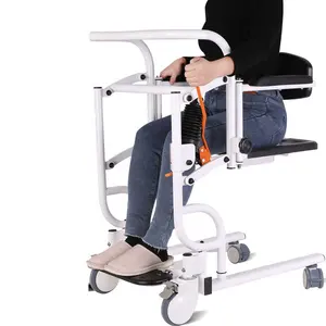 Vérin à levier de levage hydraulique, chaise de transfert manuelle pour patients sous la douche ou les toilettes, idéal pour les patients costumés, vente en gros, usine