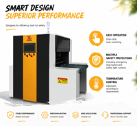Machine de marquage à froid entièrement automatique haute vitesse, nouvelle génération, très demandée, pour production en ligne avec machine d'impression offset