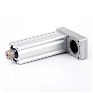 Cylindre électrique SMC LEY25LC-50B-S16N1D, fin, à double action, avec coussin fileté, magnétique, sans rotation, non guidé - Product Image 1
