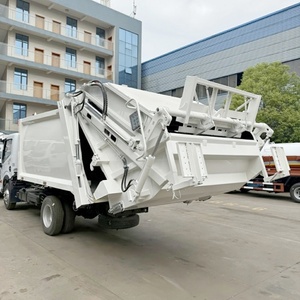 Camion compacteur de déchets hydraulique mobile Sinotruk HOWO 4x2 7m3 8m3 - Product Image 3