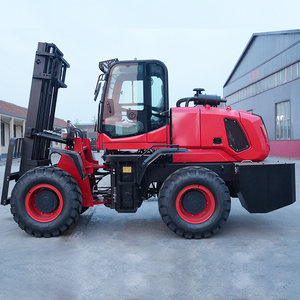 4x4 wheel drive CE EPA Euro 5 DIESEL xe nâng 6 tấn off road xe nâng - Product Image 5