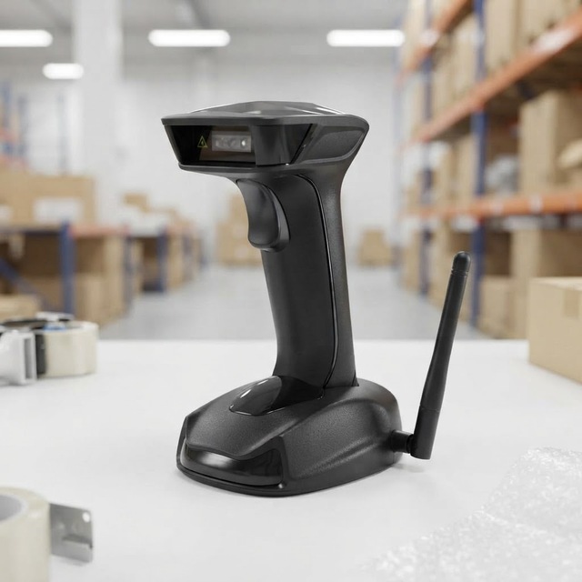 Compact 2.4G USB Wireless Receiver Terminal Machine for Express Delivery Tracking Inventory Management