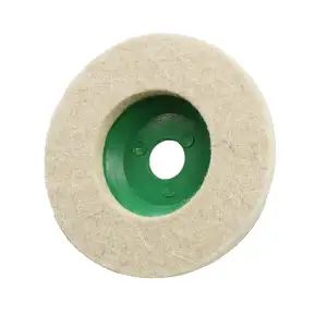 Wool wheel polishing disc angle grinder is specially used for stainless steel/copper/aluminum/glass/furniture/ceramics/marble