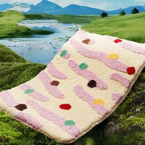 Soft Plush Fluffy Carpet Kids Bedroom Decor Rug Cozy Bathroom Rugs Cute Tufted <b>Doormat</b> Bath Mat - Product Image 4
