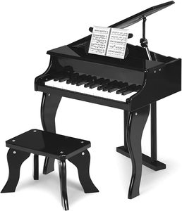 Mini pianoforte educativo all'ingrosso di alta qualità 30 tasti OEM piccolo piano in legno per bambini - Product Image 4