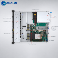 Serveur réseau d'entreprise neuf, Intel Xeon E-2456, 128 Go DDR5 ECC NVMe Gen4, Lenovo ThinkSystem SR250 V3, serveur en rack 1U
