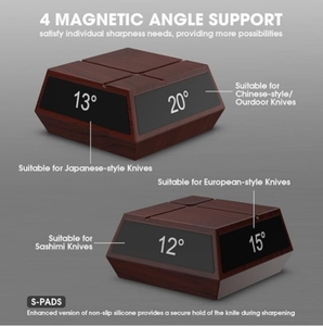 Afilador multifunción ergonómico compatible con cuchillos chinos/JAPONESES/europeos - Product Image 2