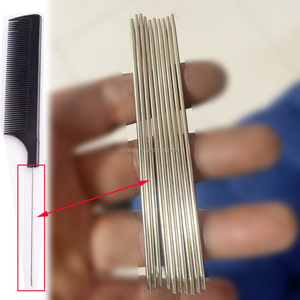 Lược chải tóc chuyên nghiệp chất lượng cao bằng thép không gỉ, lược chia ngôi, lược đuôi nhỏ, lược kim - Product Image 2