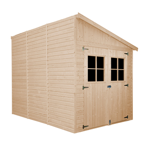 <b>Wooden</b> Garden <b>Shed</b> 6.00 m 2- W218 x L318 x 245cm- 17 mm <b>panels</b>, <b>Sheds</b> and Outdoor Storage -TIMBELA M339A - Product Image 2
