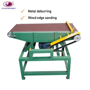 לטחון ידנית שוחק חול חגורת טחינת ליטוש מכונה מטחנת עבור נירוסטה משטח מכונת גריסה - Product Image 1