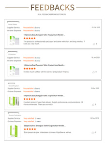 100pcs उच्च गुणवत्ता एक्यूपंक्चर अंतर्त्वचीय सुइयों सूखी सुई चुभाने दर्दरहित एक्यूपंक्चर सुइयों लंबी - Product Image 5