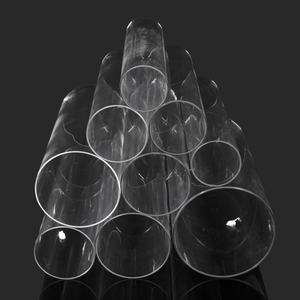 Fábrica OEM Personaliza Tubos Circulares Transparentes de Acrílico para la Barra de Soporte del Estante de Almacenamiento - Product Image 3