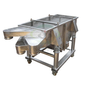 異なるサイズのカキをグレーディングするためのステンレス鋼振動ソートテーブル - Product Image 5