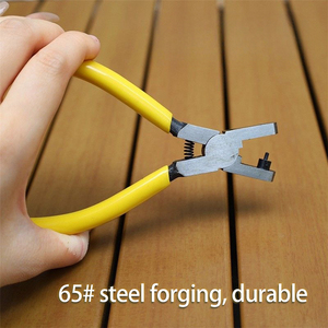 Mini Belt Hole Punch Pliers &amp; <strong>Leather</strong> Punch <strong>Tool</strong> , Spring-Loaded, <strong>for</strong> Watch Straps, Bags &amp; DIY - Product Image 5