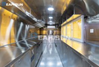 Nouvelle Conception DOT/CE AU : Kiosque de Rue pour Café, Crème Glacée, Churros, BBQ, Pizza - Remorque de Camion de Restauration Mobile avec Cuisine Complète - Prix