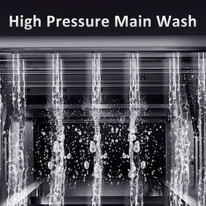 Lavadora comercial independiente del transportador de la máquina del lavaplatos/lavaplatos automático para el restaurante - Product Image 4