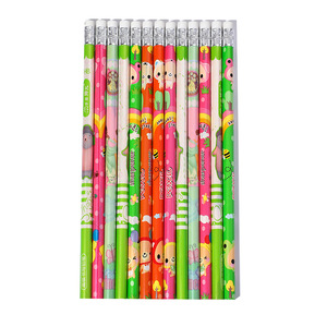 Vente en gros de crayons ronds à fleurs pour cadeau d'enfant pour les élèves de <span class=keywords><strong>la</strong></span> maternelle - Product Image 1