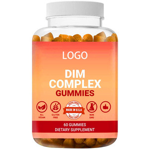 Complément alimentaire pour soulager la ménopause, gommes DIM avec extrait de Dong <span class=keywords><strong>Quai</strong></span> et de brocoli, gommes contre l'acné - Product Image 1