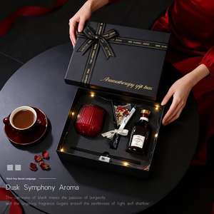 Vente directe d'usine de coffrets cadeaux parfumés <span class=keywords><strong>à</strong></span> la rose, ornements de parfum d'intérieur sans flamme, aromathérapie haut de gamme sans flamme - Product Image 1