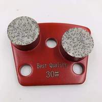 Outils de diamant rouge carré de vente chaude d'usine pour le polissage et le meulage de plancher