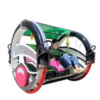 Nouvelle Voiture Électrique de Loisirs 360 Degrés pour Parc d'Attractions, Voiture Roulante Double Joueurs
