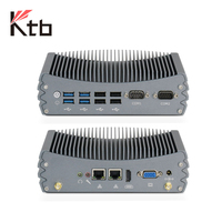 Mini PC Industrial KTB-422-8U Sin Ventilador, Intel Core I3/I5/I7, 8 Puertos USB, Computadora Industrial Integrada para Automatización de Fábrica Inteligente