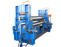 W11S-75X3000 Grande calandre universelle à rouleaux supérieurs pour le formage de tôles d'acier pour chaudières et cuves