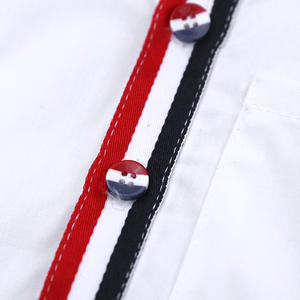 Vêtements pour garçon de 3 ans, body bébé, chemise 100% coton biologique, OEM en gros - Product Image 4