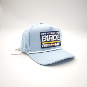 Casquette de baseball et de golf personnalisée en gros à 5 panneaux avec logo en PVC, perforations découpées au laser, motif léopard et réglable - Product Image 4