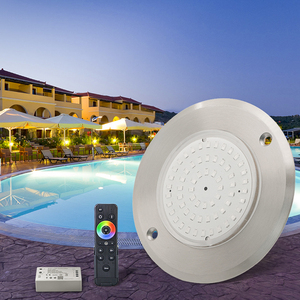 8mm độ dày 8W 12V <span class=keywords><strong>RGB</strong></span> Wifi kiểm soát 316 thép không gỉ bơi hồ bơi đèn IP68 dẫn ánh sáng dưới nước - Product Image 2