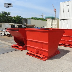 Contenitori per Rifiuti in Acciaio Ecologici ad Alta Capacità per Carrelli Elevatori, Cassoni Ribaltabili per Rottami e Rifiuti - Product Image 3