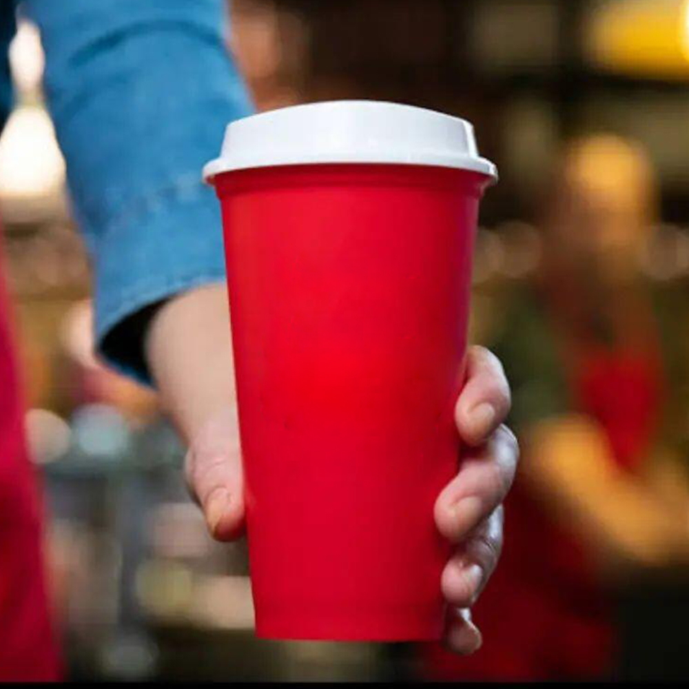 Wholesale Bulk Dropshipping Hot Sale Rts Reusable Cold Hot Tumbler Plastic  16oz Red Christmas Gifts Cup Coffee Cup| Alibaba.com
