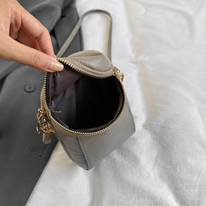 กระเป๋าหนัง PU ผู้หญิงขายส่งจากโรงงาน กระเป๋าสะพายโทรศัพท์แบบวินเทจ กระเป๋าถือขนาดเล็ก กระเป๋าสะพายไหล่เนื้อผ้าพรีเมียม - Product Image 6