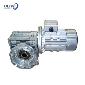 ชุดเกียร์ทดรอบแบบหนอน NMRV030 NMRV040 พร้อมมอเตอร์แบบอะซิงโครนัสสามเฟสสำหรับเครื่องป้อนแบบสกรู - Product Image 1