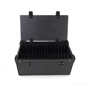 Caja de Almacenamiento de Plástico PP Corrugado Reutilizable para <span class=keywords><strong>Copas</strong></span> de Vino, Ideal para Mudanzas - Product Image 1
