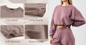 2025 vêtements d'hiver femmes sweats surdimensionnés col rond Y2k sweats à capuche automne <span class=keywords><strong>mode</strong></span> tenues adolescentes mignon <span class=keywords><strong>sweat</strong></span> à capuche - Product Image 5
