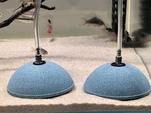 세라믹 에어 스톤 버블 미네랄 볼 모양 에어스톤 디퓨저 어항 펌프 액세서리 박스 맞춤 로고 - Product Image 5