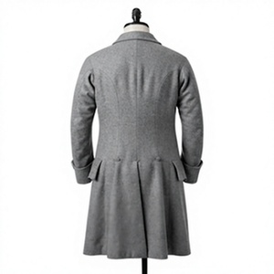 <b>Men's</b> Historical Greatcoat <b>Long</b> Button Front Overcoat Colonial Uniform <b>Coat</b> for Costume Wear - Product Image 2