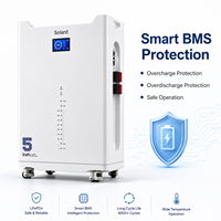 Système d'alimentation hors réseau pour appartement, 15 unités solaires connectées en parallèle, empilables, garantie 10 ans, batterie LiFePO4 51,2 V 100 Ah 5 kWh