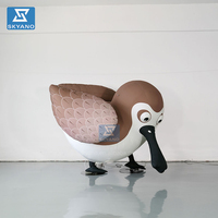 Modèle d'oiseau gonflable géant personnalisé pour la publicité et la décoration d'événements en plein air dans les sites touristiques