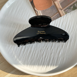 Pinza de Pelo de Acetato de Celulosa Ecológica de 11 cm, Estilo Francés, con Logotipo Personalizado en Bronce, de la Fábrica ZiTeng - Product Image 4